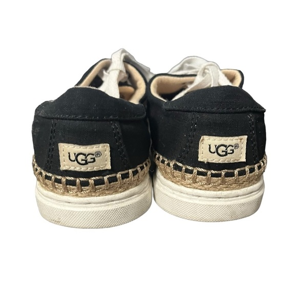 Ugg Black Eyan 11 Lace Up Canvas Sneaker - Picture 3 of 7